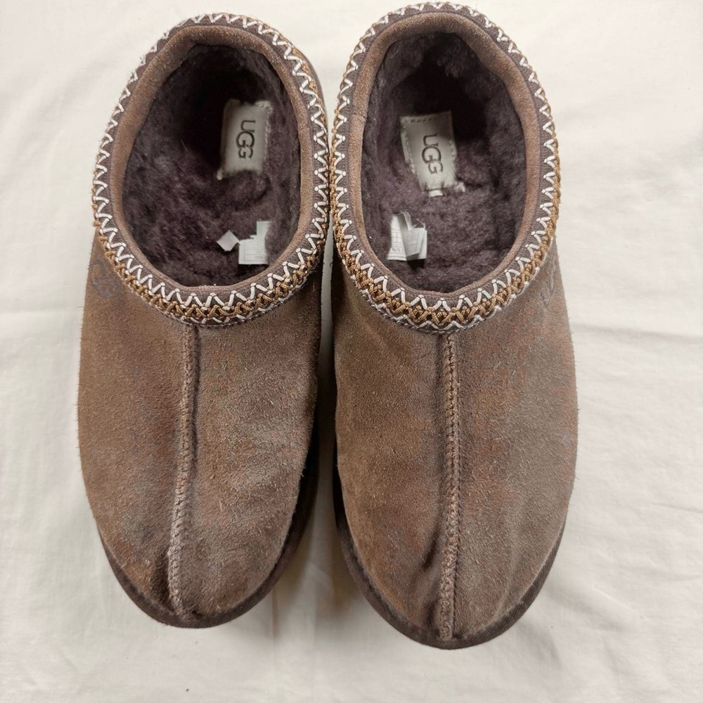 UGG Tasman Slipper Men Size US 12 Chocolate Brown Casual Lounge - Picture 2 of 8